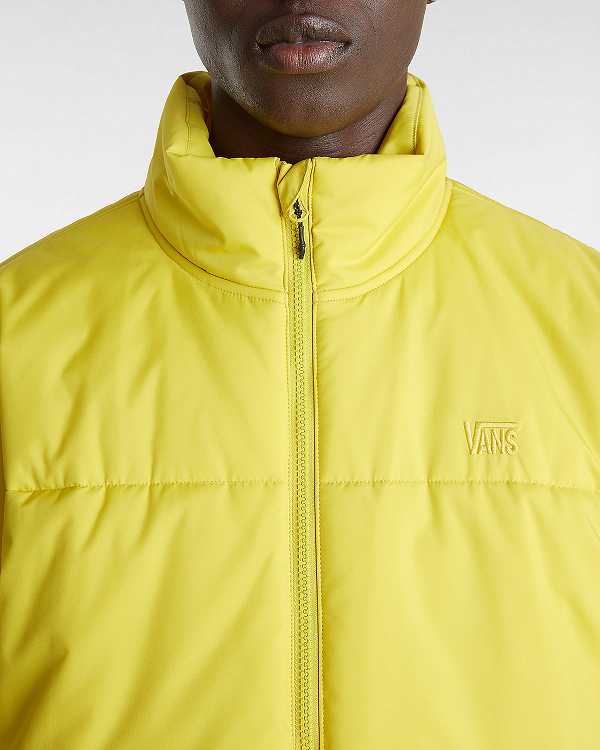 Men Vans MTE Norris Puffer Jacket Yellow Malaysia | VN1490635