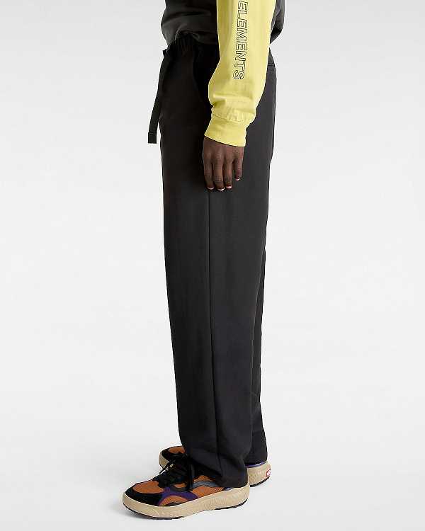 Men Vans MTE Range Nylon Loose Tapered Pants Black Malaysia | VN8916435