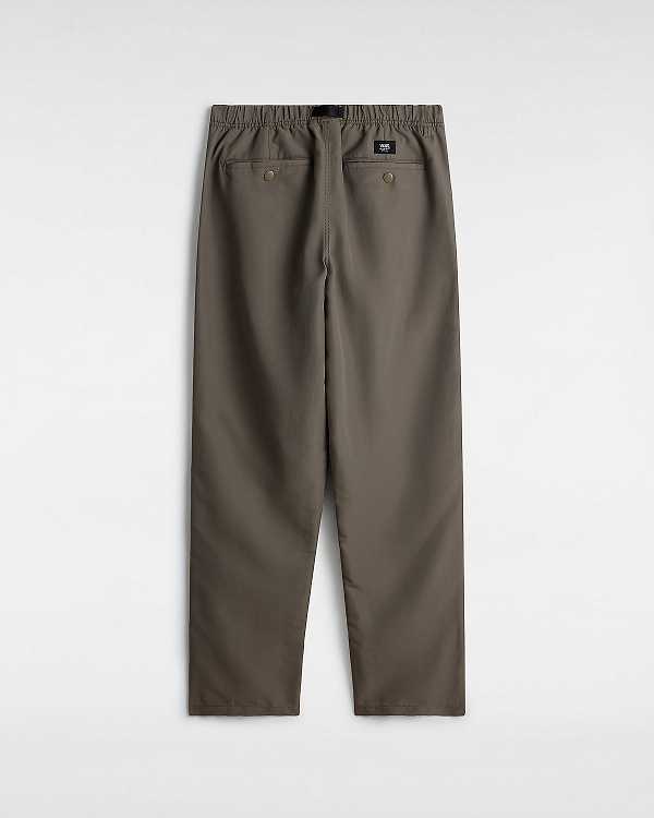 Men Vans MTE Range Nylon Loose Tapered Pants Brown Malaysia | VN3642951