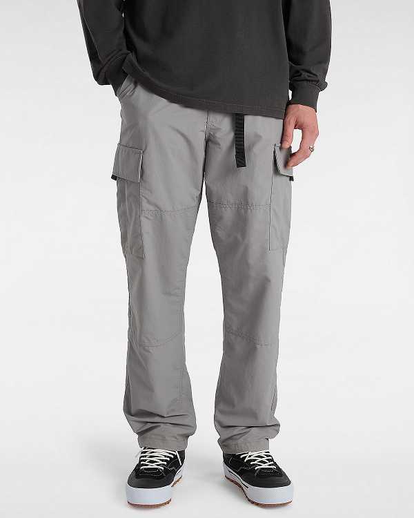 Men Vans MTE Service Cargo Loose Tapered Pants Grey Malaysia | VN9705128