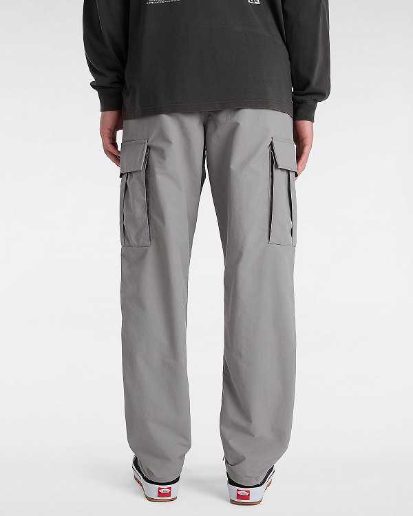 Men Vans MTE Service Cargo Loose Tapered Pants Grey Malaysia | VN9705128