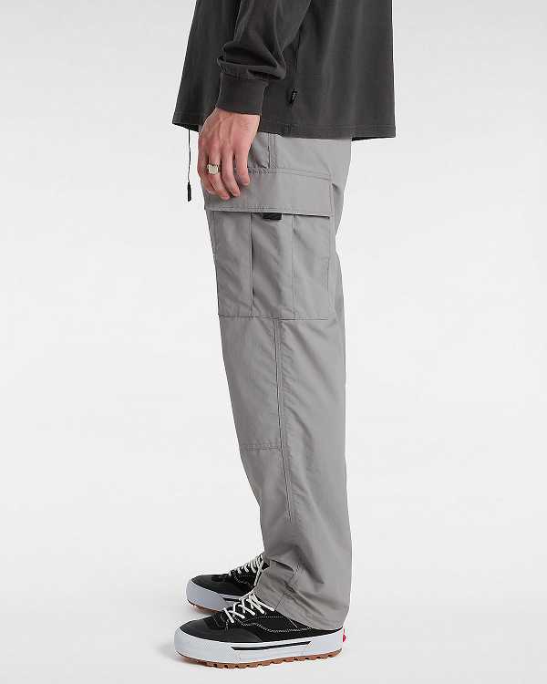 Men Vans MTE Service Cargo Loose Tapered Pants Grey Malaysia | VN9705128