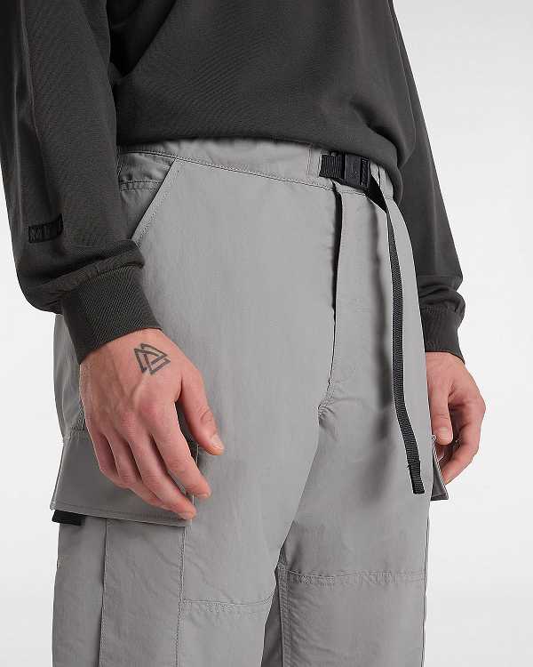 Men Vans MTE Service Cargo Loose Tapered Pants Grey Malaysia | VN9705128