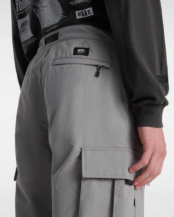 Men Vans MTE Service Cargo Loose Tapered Pants Grey Malaysia | VN9705128