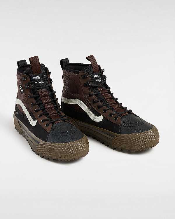 Men Vans MTE Sk8-Hi Gore-tex Shoes Brown Malaysia | VN0957648
