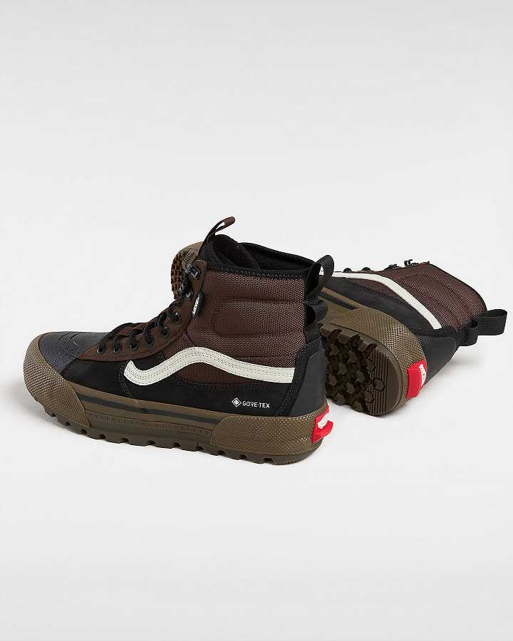 Men Vans MTE Sk8-Hi Gore-tex Shoes Brown Malaysia | VN0957648