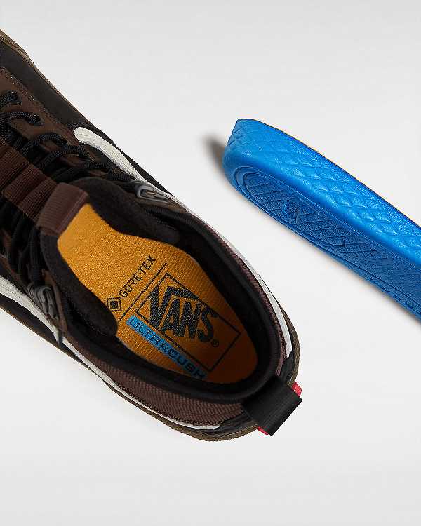 Men Vans MTE Sk8-Hi Gore-tex Shoes Brown Malaysia | VN0957648