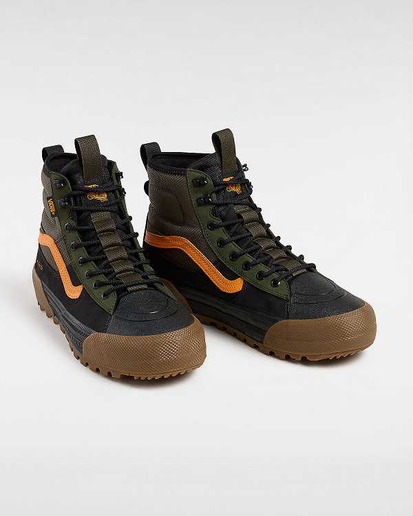 Men Vans MTE Sk8-Hi Gore-tex Shoes Green Malaysia | VN2483016