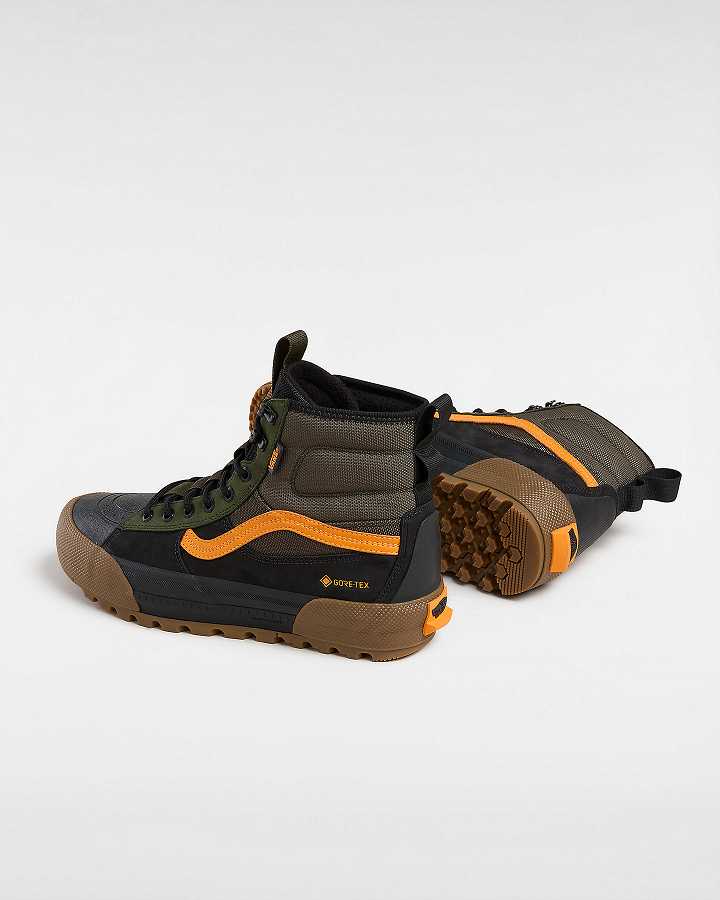 Men Vans MTE Sk8-Hi Gore-tex Shoes Green Malaysia | VN2483016