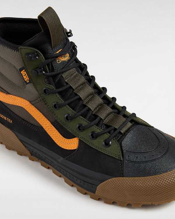 Men Vans MTE Sk8-Hi Gore-tex Shoes Green Malaysia | VN2483016