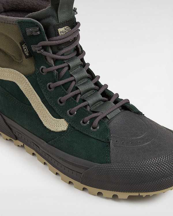 Men Vans MTE Sk8-Hi Gore-tex Shoes Green Malaysia | VN6251973