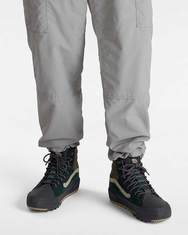 Men Vans MTE Sk8-Hi Gore-tex Shoes Green Malaysia | VN6251973