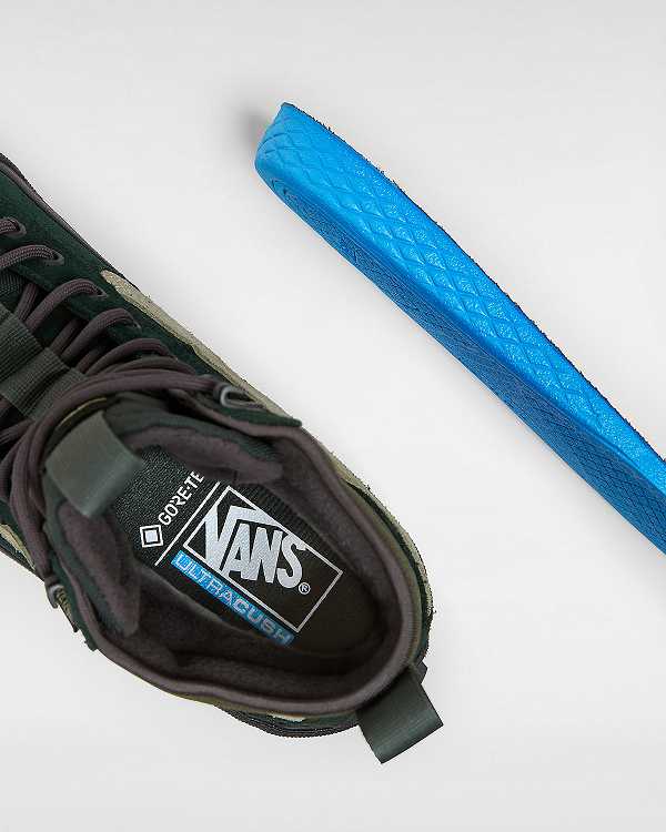 Men Vans MTE Sk8-Hi Gore-tex Shoes Green Malaysia | VN6251973