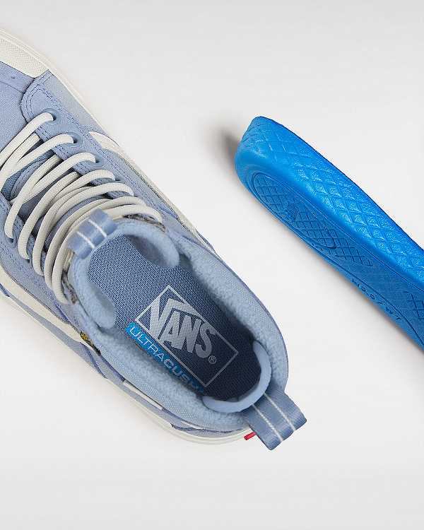 Men Vans MTE Sk8-Hi Waterproof Shoes Blue Malaysia | VN0467591
