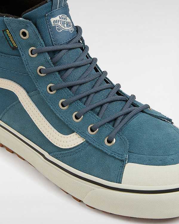 Men Vans MTE Sk8-Hi Waterproof Shoes Blue Malaysia | VN8130462