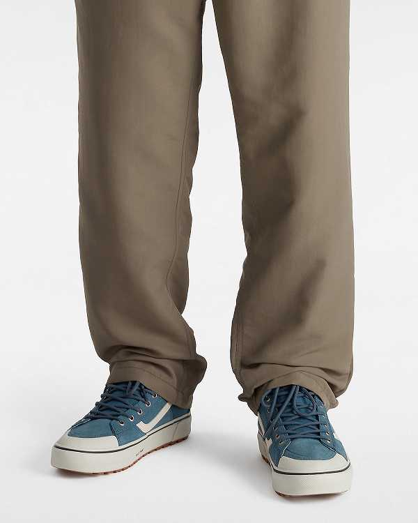 Men Vans MTE Sk8-Hi Waterproof Shoes Blue Malaysia | VN8130462