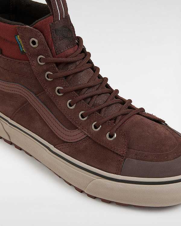 Men Vans MTE Sk8-Hi Waterproof Shoes Brown Malaysia | VN3180645