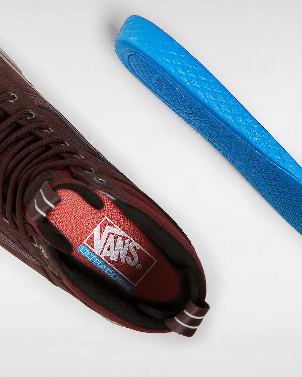 Men Vans MTE Sk8-Hi Waterproof Shoes Brown Malaysia | VN3180645