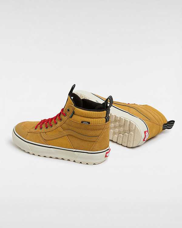Men Vans MTE Sk8-Hi Waterproof Shoes Brown Malaysia | VN8107635
