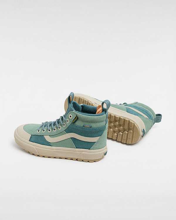 Men Vans MTE Sk8-Hi Waterproof Shoes Green Malaysia | VN9751840