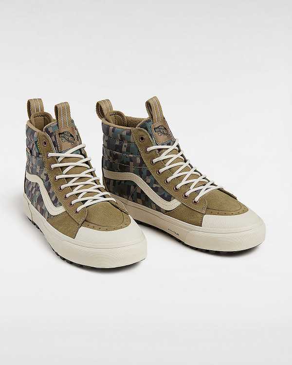 Men Vans MTE Sk8-Hi Waterproof Shoes Grey Malaysia | VN6893215