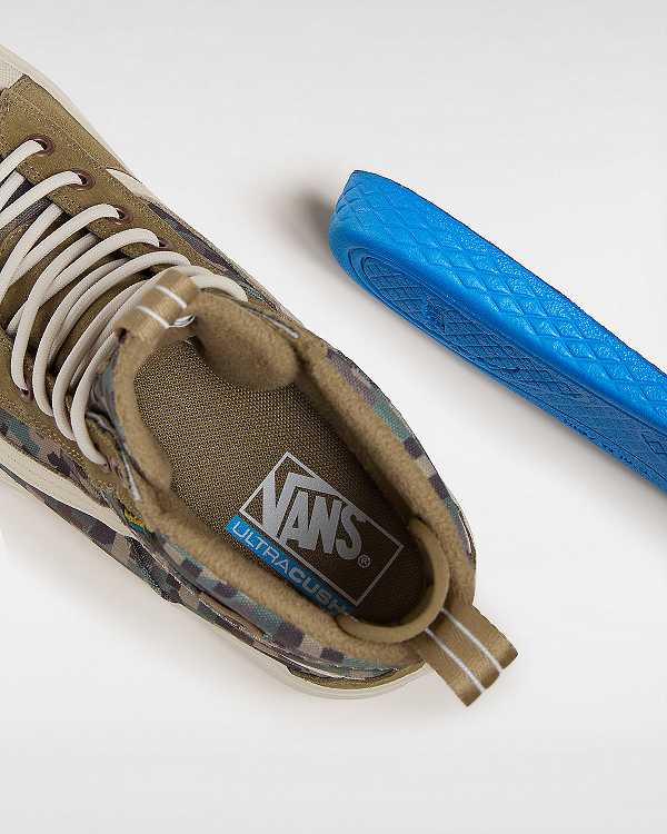 Men Vans MTE Sk8-Hi Waterproof Shoes Grey Malaysia | VN6893215
