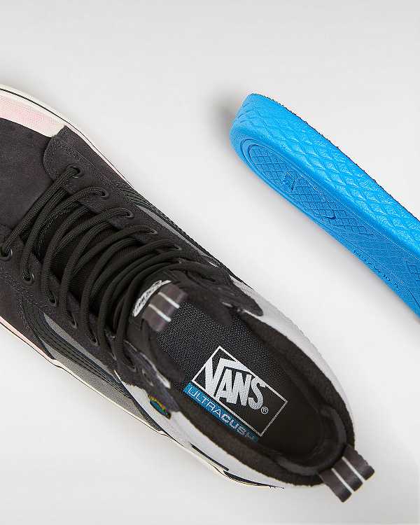 Men Vans MTE Sk8-Hi Waterproof Shoes Grey Malaysia | VN8036297
