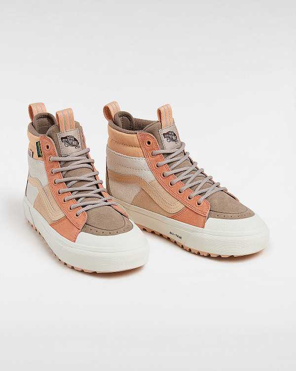 Men Vans MTE Sk8-Hi Waterproof Shoes Pink Malaysia | VN0839154