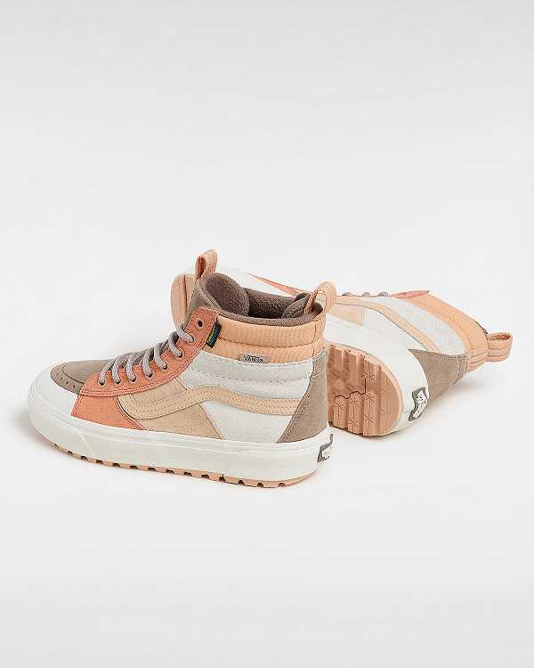 Men Vans MTE Sk8-Hi Waterproof Shoes Pink Malaysia | VN0839154