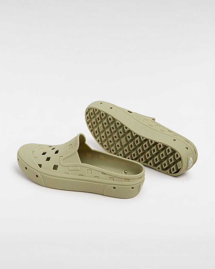 Men Vans MTE Slip-On TRK Mules Green Malaysia | VN0239586