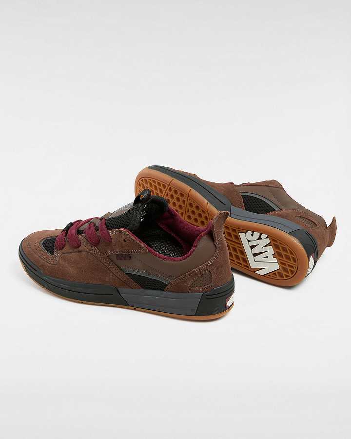 Men Vans Mixxa Skate Shoes Black / Brown Malaysia | VN5609341