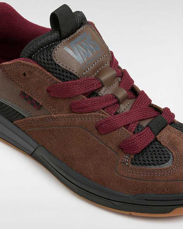 Men Vans Mixxa Skate Shoes Black / Brown Malaysia | VN5609341