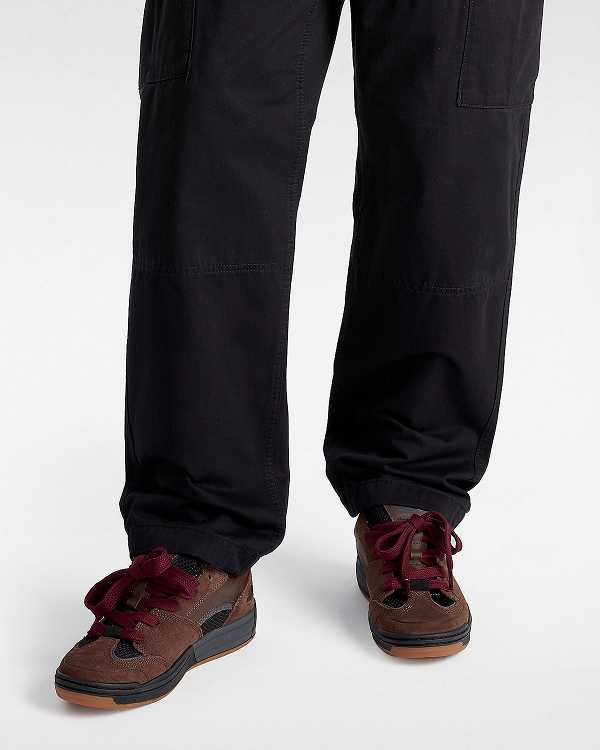 Men Vans Mixxa Skate Shoes Black / Brown Malaysia | VN5609341