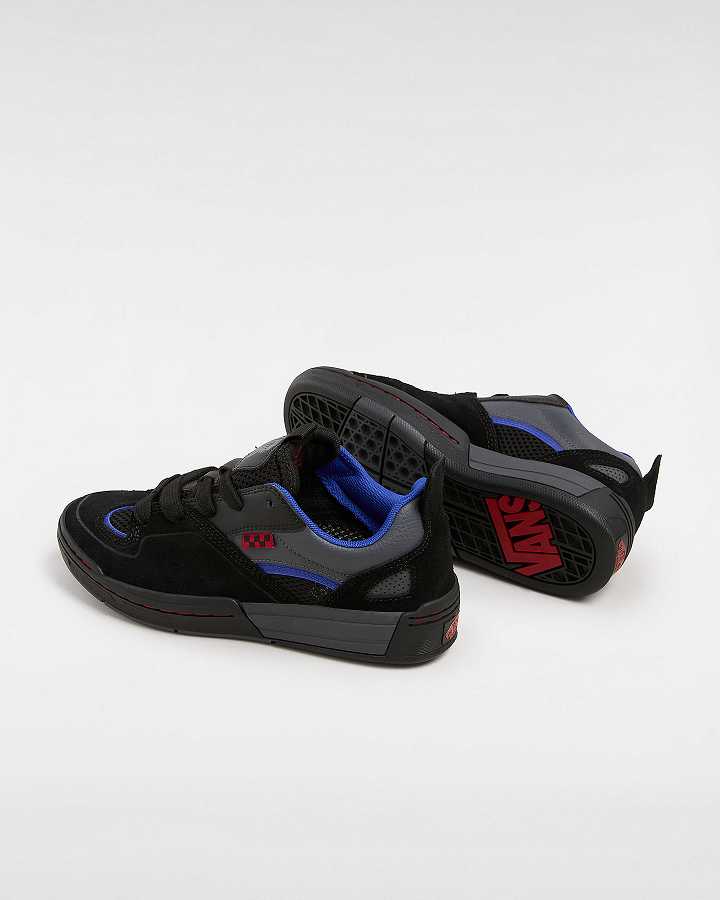 Men Vans Mixxa Skate Shoes Black / Grey Malaysia | VN1430275