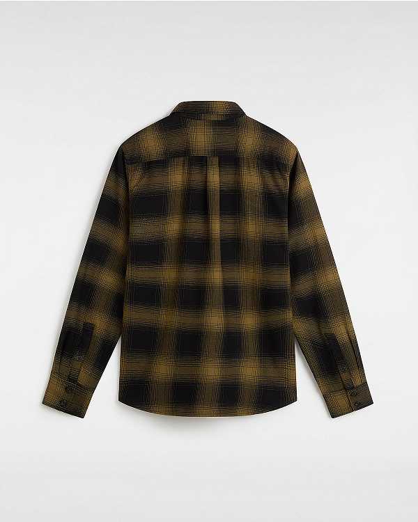 Men Vans Monterey Shirts Brown Malaysia | VN1960742