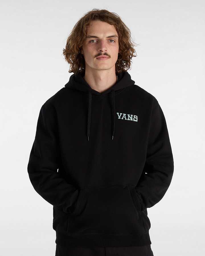 Men Vans Nimi Sk8 Loose T Shirts Black Malaysia | VN7942185