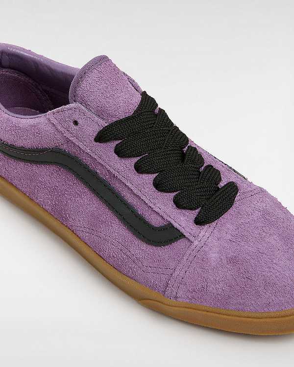 Men Vans Old Skool Lowpro Hairy Suede Sneakers Purple Malaysia | VN5689712