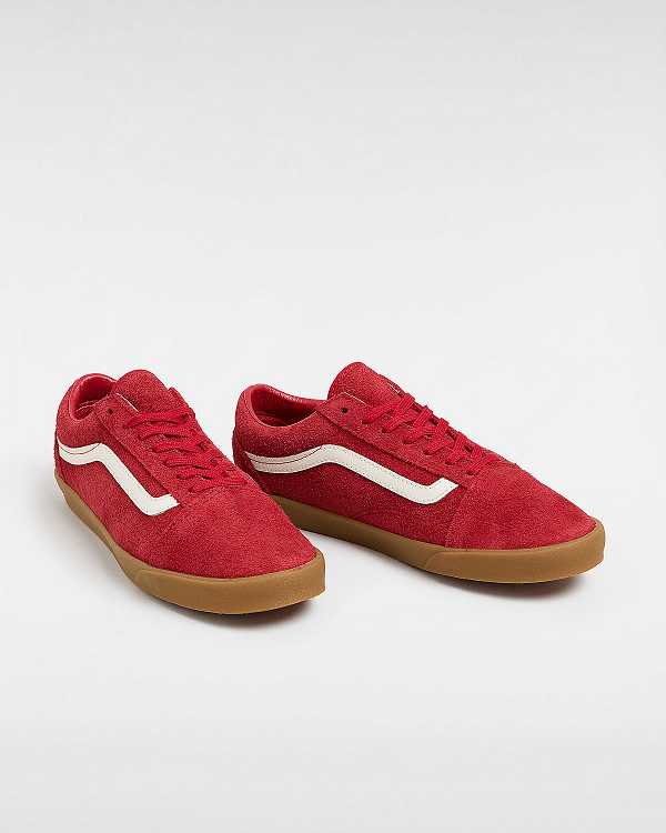 Men Vans Old Skool Lowpro Sneakers Red Malaysia | VN4076193
