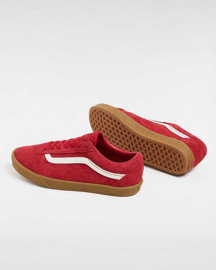 Men Vans Old Skool Lowpro Sneakers Red Malaysia | VN4076193