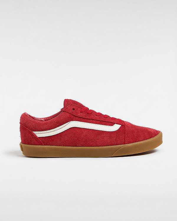 Men Vans Old Skool Lowpro Sneakers Red Malaysia | VN4076193