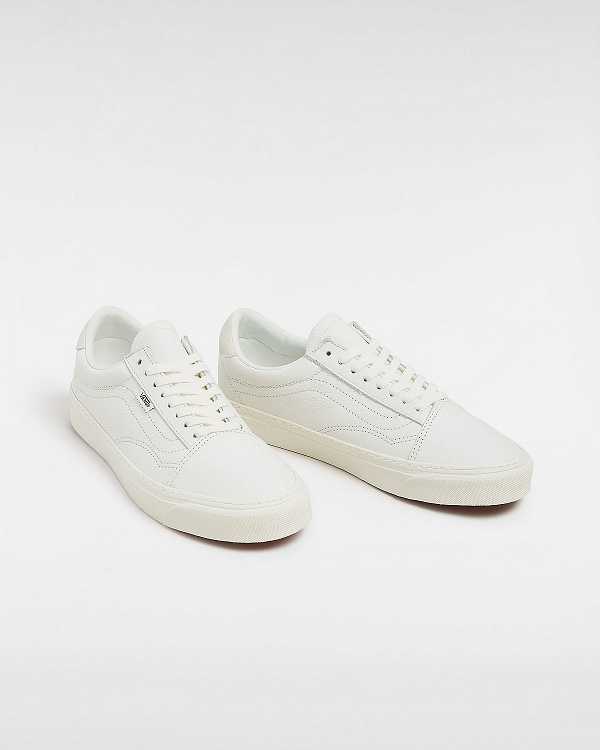 Men Vans Old Skool Lux Sneakers White Malaysia | VN9607831