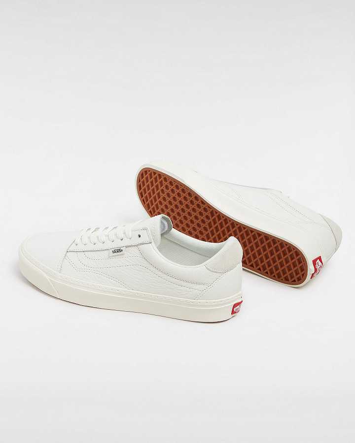 Men Vans Old Skool Lux Sneakers White Malaysia | VN9607831