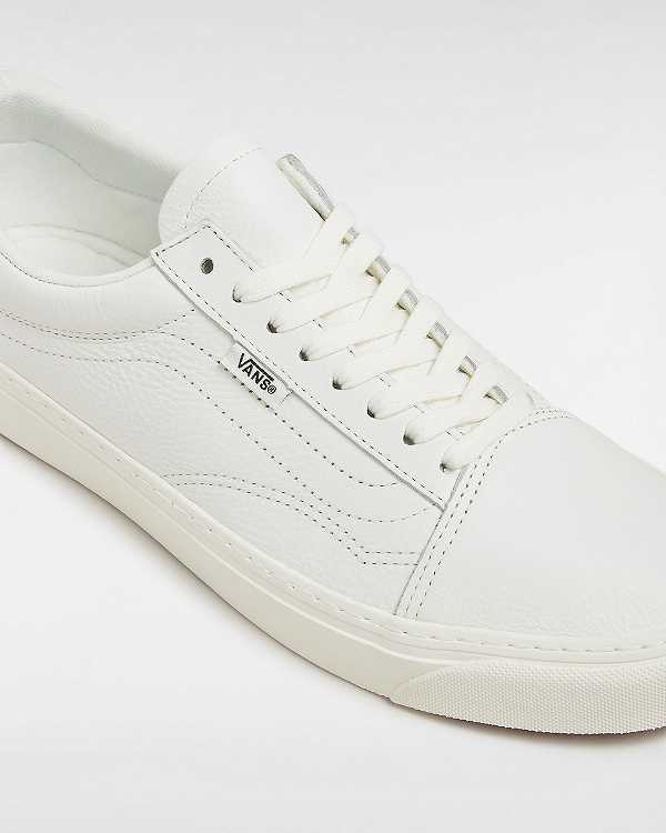 Men Vans Old Skool Lux Sneakers White Malaysia | VN9607831
