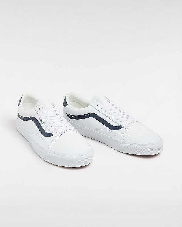 Men Vans Old Skool Lux Sneakers White Malaysia | VN5061298