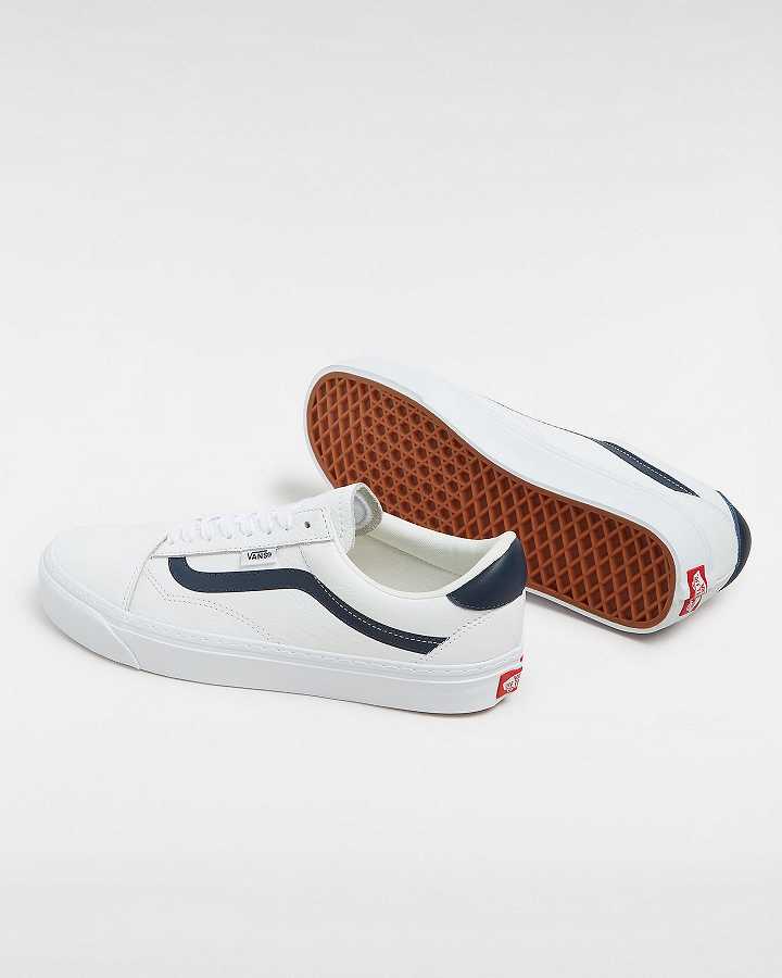 Men Vans Old Skool Lux Sneakers White Malaysia | VN5061298