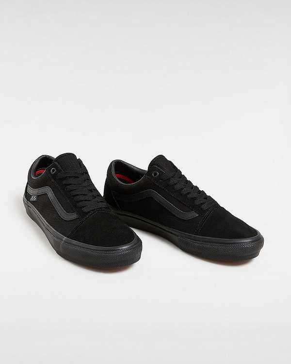 Men Vans Old Skool Skate Shoes Black Malaysia | VN7523016