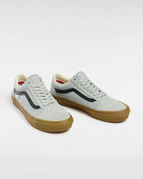 Men Vans Old Skool Skate Shoes Grey Malaysia | VN1546389