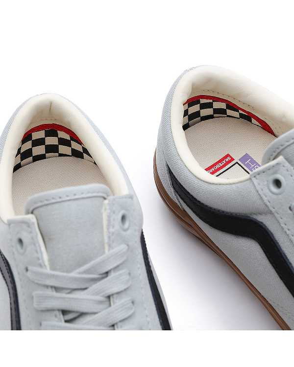 Men Vans Old Skool Skate Shoes Grey Malaysia | VN1546389