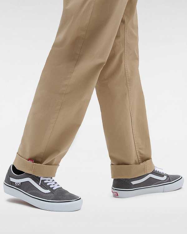 Men Vans Old Skool Skate Shoes Grey Malaysia | VN4653892