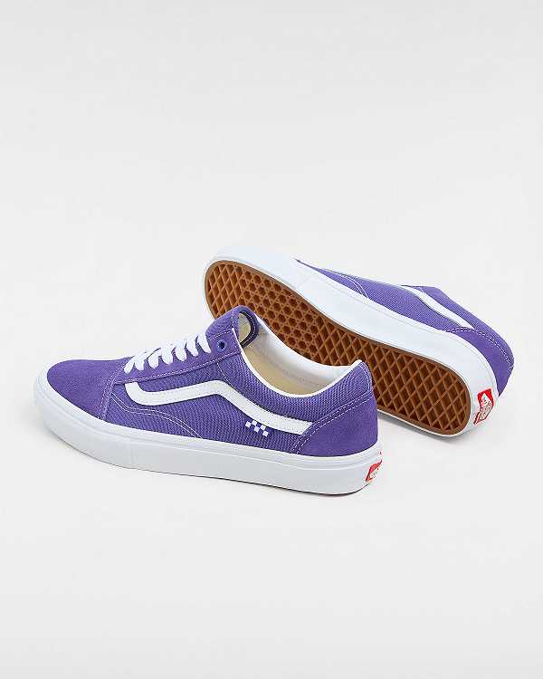 Men Vans Old Skool Skate Shoes Purple Malaysia | VN1537028